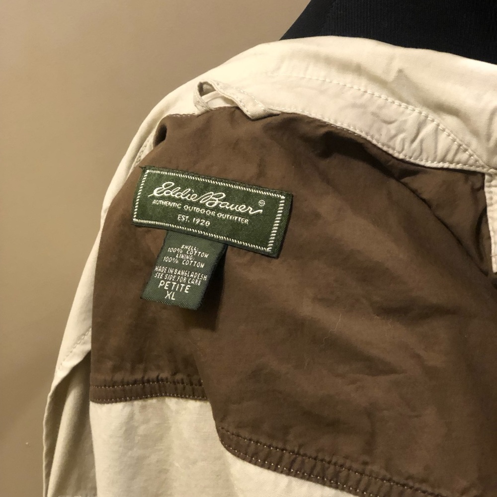 Eddie Bauer Lightweight Beige Jacket - image 2